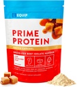 Equip Gıdaları Prime Protein Toz | Temiz, Grass Fed sığır proteini Toz, Carnivore Protein Isolate | Paleo, Keto Friendly, Gluten & Dairy Free, Build & Onarım Tissue| 30 Hizmet, Salted Caramel
