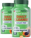 Yuve Natural Papaya Digestive Enzymes - Sugar-Free Chewable Candies - Daha İyi Digestion - Constipation & Bloating Aid, Detox, Leaky Gut Repair & Gas Relief - Vegan, Non-GMO (2 90ct)