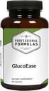 Profesyonel Formulas GlucoEase - Goat's Rue, American Ginseng, Fenugreek, Gymnema & Chromium - Vegetarian, Gluten Free, Hipoallergenic, 90 Capsules