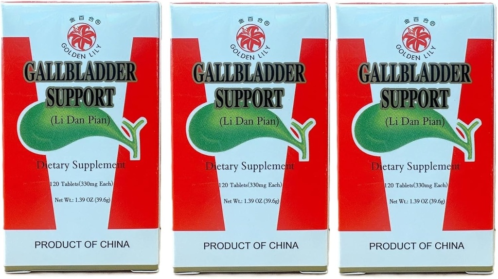 Li Dan Pian, Gallbladder Support (120 Tablet) - 3 Kutu