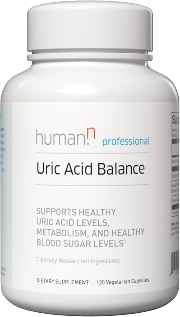 HumanN Uric Acid - 120 Vegetarian Capsules