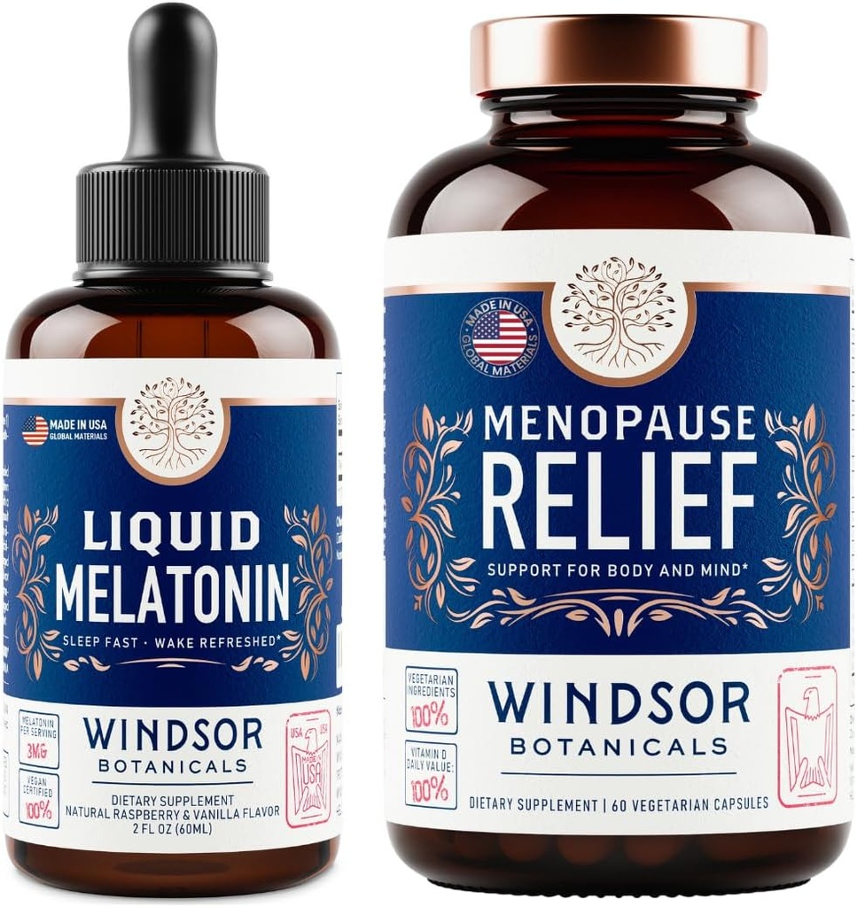 GDSOR BOTANICALS Menopause Multivitamin ve Sıvı Melatonin 3 mg - Kadın Sağlığı Destek Kataloğu