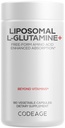 Kodaj Liposomal L-Glutamine Capsule Supplement - hizmet başına 1000 mg L-Glutamine - 3Month Supply - Liposomal Delivery, Vegan Pills, Non-GMO, Gluten-Free replica - 180 Capsules