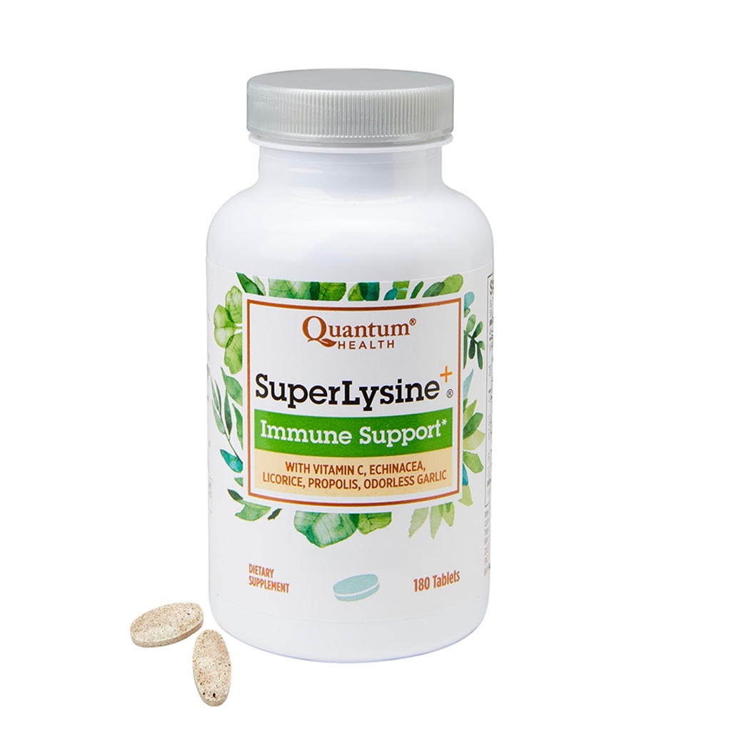 Quantum Amino Acid Super Lysine Plus Tablet - 180 δισκία ανά συσκευασία - 3 ανά περίπτωση.
