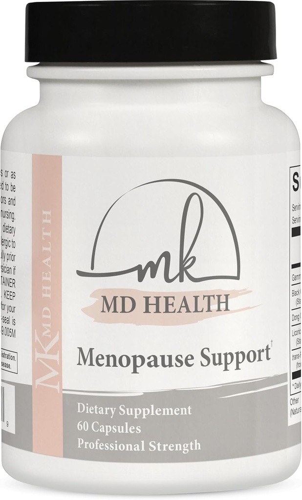 OBGYN, Menopause ve Perimenopause belirtilerinden Yardım için Doğal Menopause Desteği Tamamladı, 60 Kont