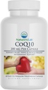 Nature's Lab CoQ10 200 mg Beslenme Supplement - Supports Heart, Nerve & Muscle Health* - 60 Count (2 Ay Supply)