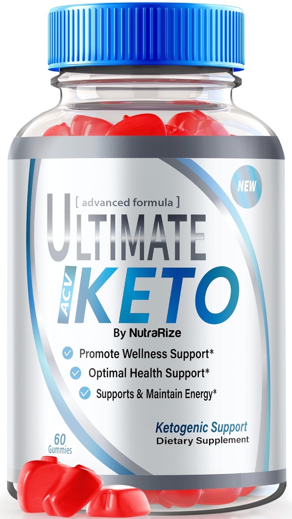 Ultimate ACV Gummies, Ultimate ACV Keto Gelişmiş Kilo Kayıp Tamam, Ultimate Keto Formula, Natural ACV Apple Cider Vinegar 1000MG, Ultimate Keto ACV Vitamins, Resmi İncelemeler (60 Gummies)
