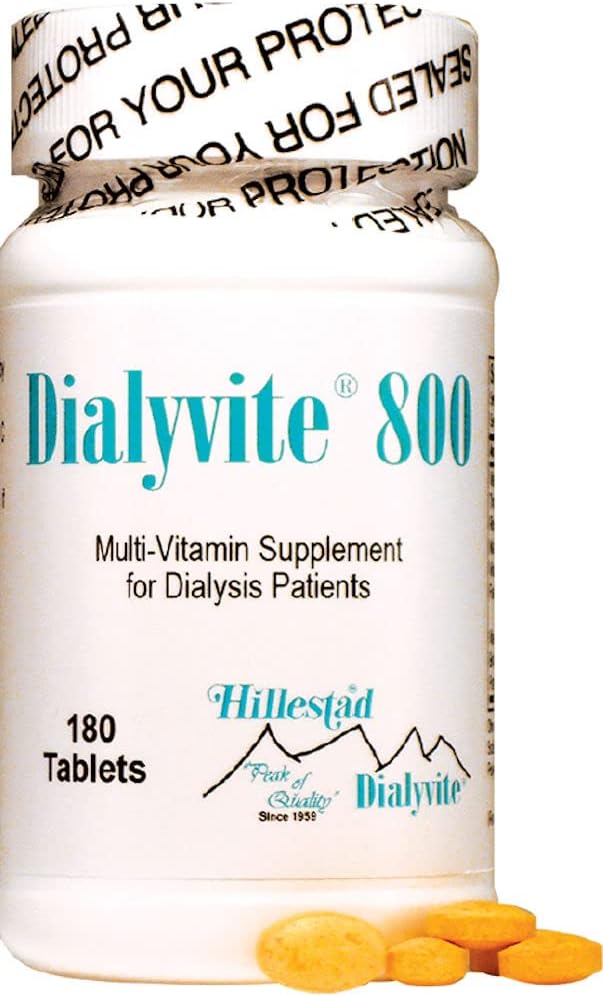 Diiyal Hastalar için 800 Multi-Vitamin Supplement, 180 Tablet
