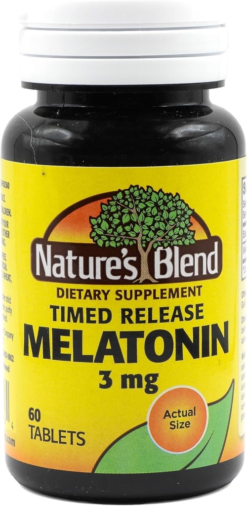 Melatonin Timed 3 mg 60 Tabs