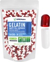 XPRS Nutra Size 3 Empty Capsules - 1000 Count Empty Gelatin Capsules - Pills DIY Capsule Filling - Pure Bovine Pill Gel Caps for Do-It-Yourself Supplements (Clear Red/White)