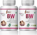 Meme Enlargement Capsule, Em Growth Capsule - Enjoy Larger, Fuller, Firmacı Memeler | Daha Büyük, Yuvarlak, Parlak, Büyük, Fuller, Firmacı & Güzel Kadın - 120 Kont (2 Paket)