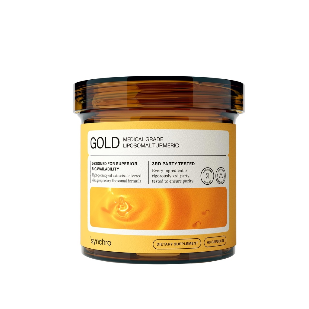 Synchro Gold Medical-Grade Liposomal Turmeric 