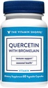 Η βιταμίνη Shoppe Quercetin με Bromelain - 250mg Αντιοξειδωτικό (60 κάψουλες)