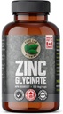 Zinc Glycinate 23 mg Συμπλήρωμα - 150 Vegan Caps by Pure Lab Vitamins - Αμινο οξύ αλάτι για υγιές δέρμα & νύχια - Υποστηρίζει το ανοσοποιητικό σύστημα, προστάτης, όραμα - Κατασκευασμένο στον Καναδά