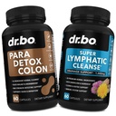 Kolon Cleanse Pills Body Detox & Lymphatik - Intestinal Guard Stomach Gut & Lymph Support Supplements Pills - Lymphatic Support Lymphde Detox Cleanse System
