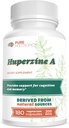 Καθαρή Nootropics Huperzine A 200 mcg – Γνωστική και υποστήριξη μνήμης – 180 κάψουλες χορτοφάγων