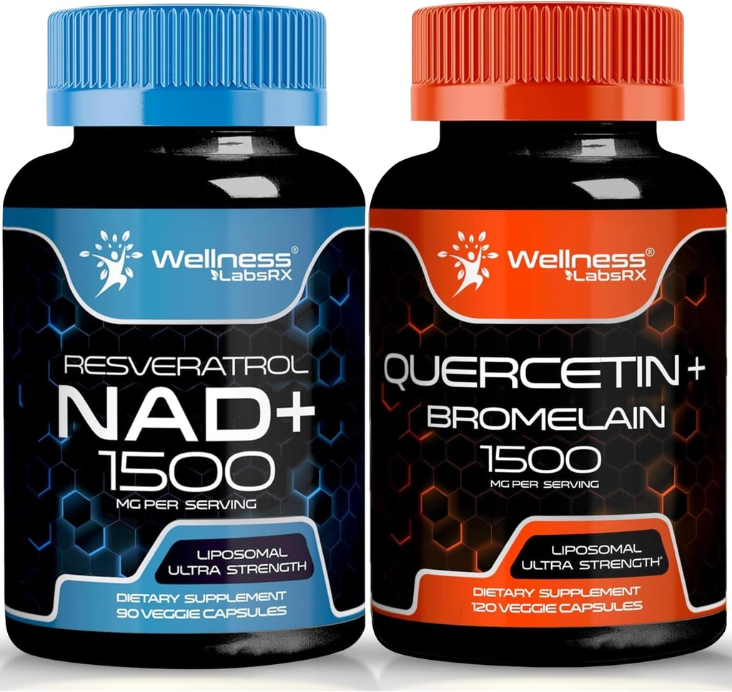 WELNESS LABSRX Quercetin με Bromelain 