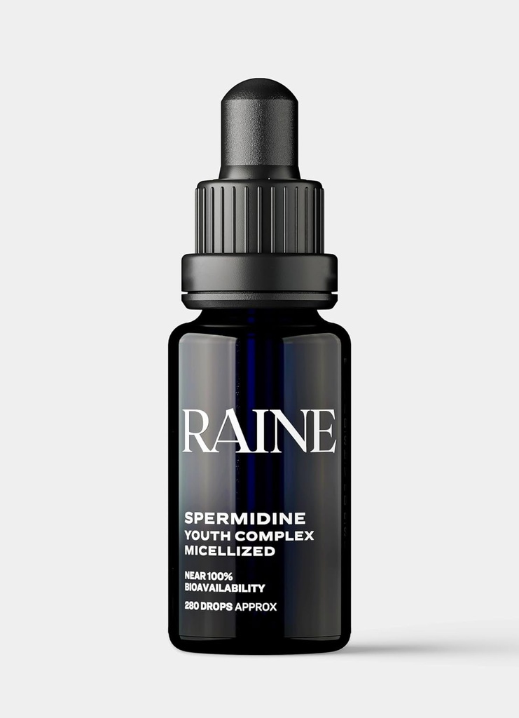 RAINE 2 Μήνες Προσφορά 70 Δόσεις I Spermidine Swiss Made Συμπληρώματα - Best Anti-Aging Spermidine Συμπληρώματα για άνδρες και γυναίκες - Τεχνολογία Micelle, Ανανέωση κυττάρων, Διάρκεια ζωής