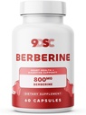 9DSC Βερβερίνη Συμπλήρωμα 800 mg - 60 Καψάκια