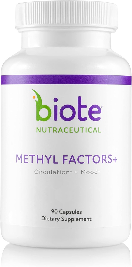 Biote Nutraceuticals - Metrik Faktörler+ - Circulation + Mood (90 Capsules)
