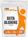 BulkSupplements.com Beta Alanine Powder - Beta-Alanine Supplement, Pre-Workout Supplement - Χωρίς γεύση και γλουτένη, 3g ανά Σερβίρισμα, 1kg (2,2 lbs) (πακέτο των 1)