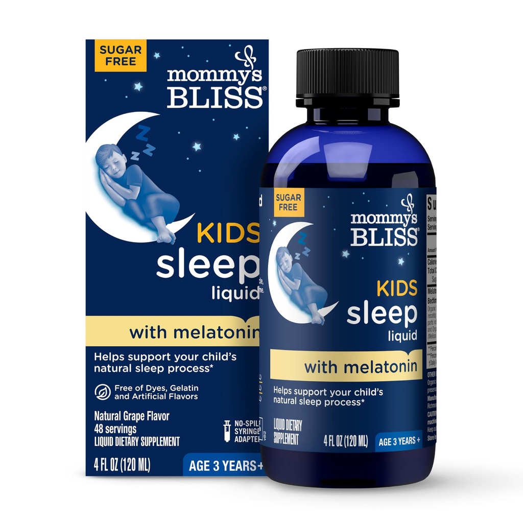 Τα παιδιά της μαμάς Bliss Sleep Liquid με μελατονίνη & ηρεμιστικά βότανα 