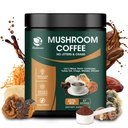 Lukaree Mushroom Coffee 14 in 1 Instant Mushroom Coffee Arabica Coffee Mushroom Toz with Lion's Mane, Reishi, Chaga, Cordyceps, Shiitake, Maitake, Türkiye Tail for Focus Energy Immunity 8 oz (227g)