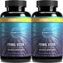 Primal Harvest Primal Vision with Lutein, Zeaxanthin, A and çinko for Eye Health, Blue Light Support and Visual Clarity 2 Pack