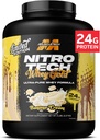 KasTech Whey protein Tozu (Banana Cream, 5LB) - Lean Muscle & Fast Recovery için Smoothie Mix for Lean Muscle & Fast Recovery - 24g of Whey Gold protein for Women & Men - Gluten-Free Free