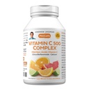 ANDREW LESSMAN Vitamin C 500 Kompleks 60 Capsules - Acidic Vitamin C Plus Citrus Bioflavonoyaks for Immune System and Anti-Oxidant Support, No Stomach Upset, Easy Small to Swallow Capsules