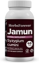 Herbsforever Jamun Capsules Eugenia Jambolana Tohumlar Ölüyor (10:1) Wellness Supplement 60 Vege Capsules