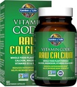 Kadın ve Erkekler için Life Rawdis Supplement - Vitamin Kodu Tüm Gıdalardan Magnezyum, K2, D3 ve Vitamin C Plus Probiyotikleri ile Yapıldı, 60 Capsules için 60 Capsules