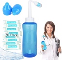 Ρινική Wash μπουκάλι, Sinus Rinse μπουκάλι Nose Wash καθαριστικό 300ml Nasινικό Wash μπουκάλι Pot συσκευή Nasνική άρδευση - φροντίδα μύτης και ενυδάτωση για ενήλικες & παιδί (1)