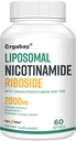 Orgabay Liposomal Nicotinamid Riboside 2000 MG ile TMG ve Pterostilbene, NAD+'ı güçlendirin, Sağlıklı Ağlamayı Destekleyin, 60 Sayı Kont