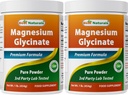 En İyi Doğallar Magnezyum Glycinate Toz - 1 Pound (1 LB (Pack of 2))