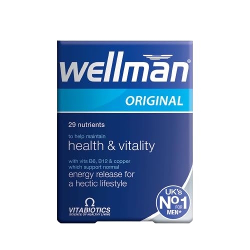 Vitabiyotiks Wellman Vitamin Original & Mineral Supplement | 30's | BUNDLE Vegetarian Tabletleri Vitabiyotiks