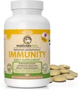 Immune Support Dog Supplement - Vitaminler B Kompleksi, Kalsiyum, Iron. Mineral, Brewers Yeast for Allergies - Immunity Dog Vitamins. (Bacon Flavor, 60 Tabs)