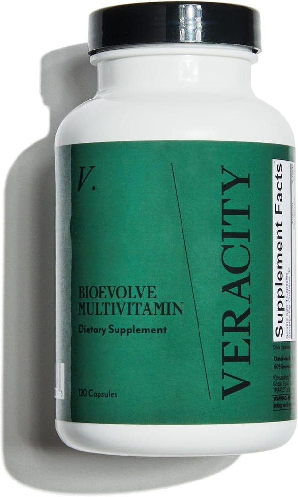 Kadınlar için Veracity Multivitamin - B Kompleksi, Magnezyum, Kalsiyum, Essential Vitaminler Tamam, Metabolism için Trace Mineralleri, Enerji, Immune Support & Cellular Detox