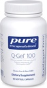 Pure Encapsulations Q-Gel 100 (Hydro çözüldü CoQ10) | CoQ10 Vitamin E'yi geliştirmek için | 60 Softgel Capsules