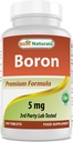 En İyi Doğallar Boron Supplements 5 mg 240 Tabletler (240 Kont)