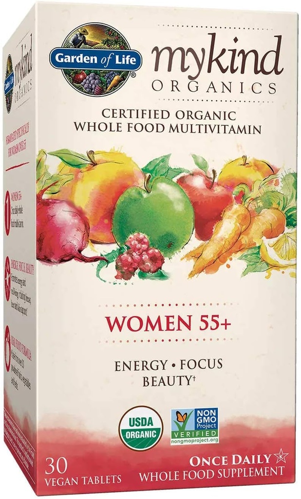 Mykind Organics Women 55+ 30 Tablet