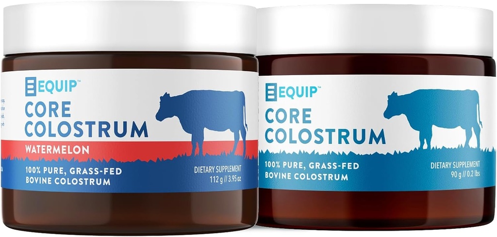 Equip Foods Core Colostrum Powder Watermelon & Core Colostrum Powder Unflavored
