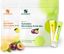 Dynatech Zero Sugar Electrolyte Drink Mix - Λεμόνι, Πάθος Φρούτα - Ενυδάτωση Powder Packets με 10 Ηλεκτρόλυτες & Βιταμίνες 