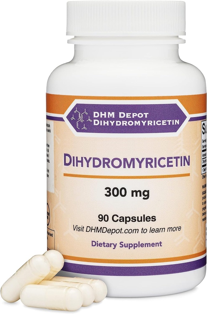 Dihidrricetin (DHM) (Hovenia Dulcis Extract) Liver Support (Doğal Raisin Tree) 90 Capsules 300mg Analiz
