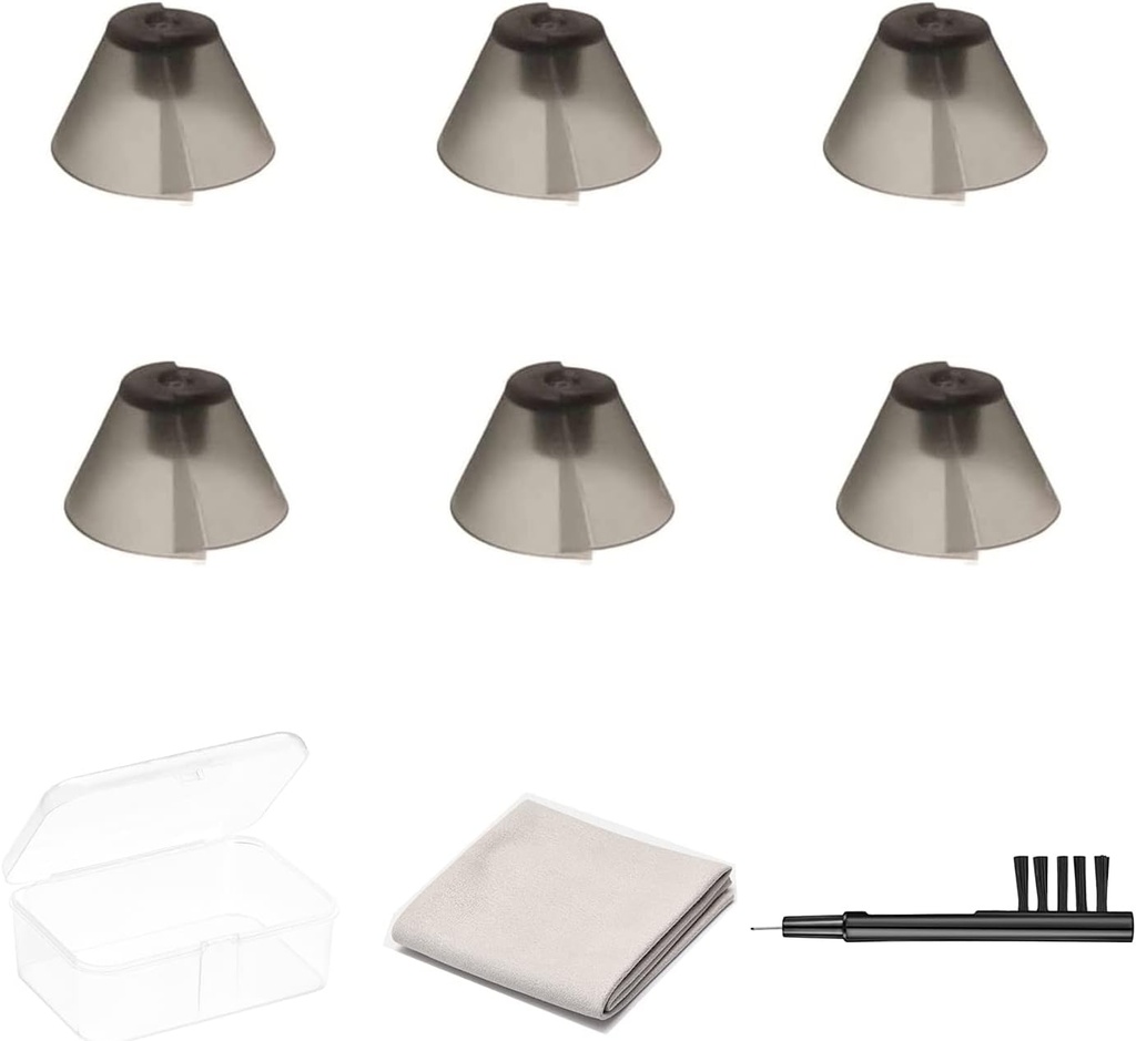 6 Counts GN Resound Sure Fit İşitme Aid Domes for Standard Alıcı BTE İşitme Amplifier Ear Tips Domes