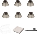 6 Counts GN Resound Sure Fit İşitme Aid Domes for Standard Alıcı BTE İşitme Amplifier Ear Tips Domes