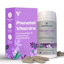 Kadınlar için hamilelikler - Prenatal Vitaminler ve Postnatal Vitaminler Anneleri /20+ Vitaminler, Folate & More - Vegan Prenatal Vitaminler (60 Ct)