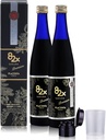 82X Liquid Placenta Drink - Premium Placenta 450.000mg πλακούντα - 15.000 Marine Collagen Peptides Supplement from Japan with 82 Farmed Plants, Patented for Skin Hair Nail 2Pack