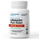 Safgen Laboratuvarları Urinary Pain Relief | Phenazopyridine HCl 99.5mg Tabletler | UTI Pain, Comb ve Bladder rahatsızlıkları için maksimum Güçlü OTC - 72 Kont Tabletler