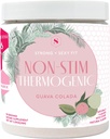 Güçlü + Seksi Fit, Kilo and Diyet Support Health Supplement, Caffeine Free Non Stim Drink Toz for Appetite Control and Metabolism Support, Supplements for Women, Guava Colada Flavor, 30 SVG